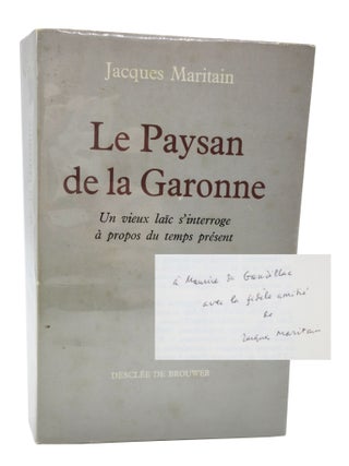 The Jacques Maritain and Maurice de Gandillac Collection
