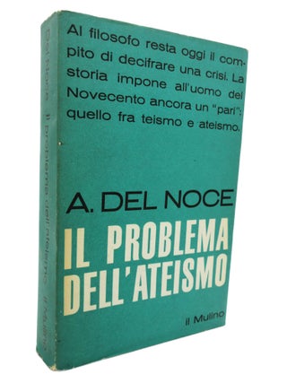 Item #12 Il problema dell’ateismo [The Problem of Atheism]. Augusto Del Noce