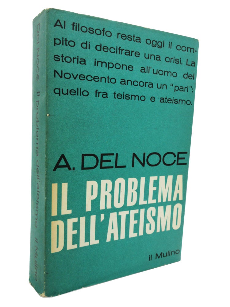 Item #12 Il problema dell’ateismo [The Problem of Atheism]. Augusto Del Noce.