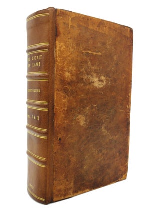 Item #13 The Spirit of Laws [With an “Account of the Author’s Life and Writings” extracted...