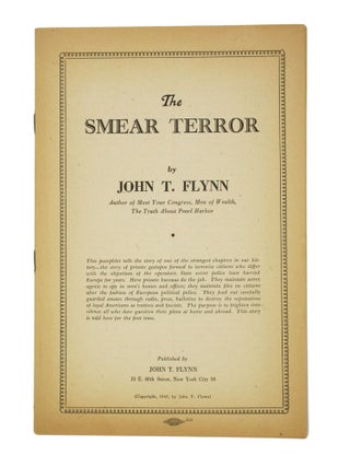 Item #51 The Smear Terror. John T. Flynn